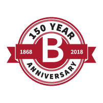 Betts Company 150th anniversary logo