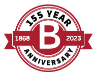 Betts Company 155th Anniversary Logo